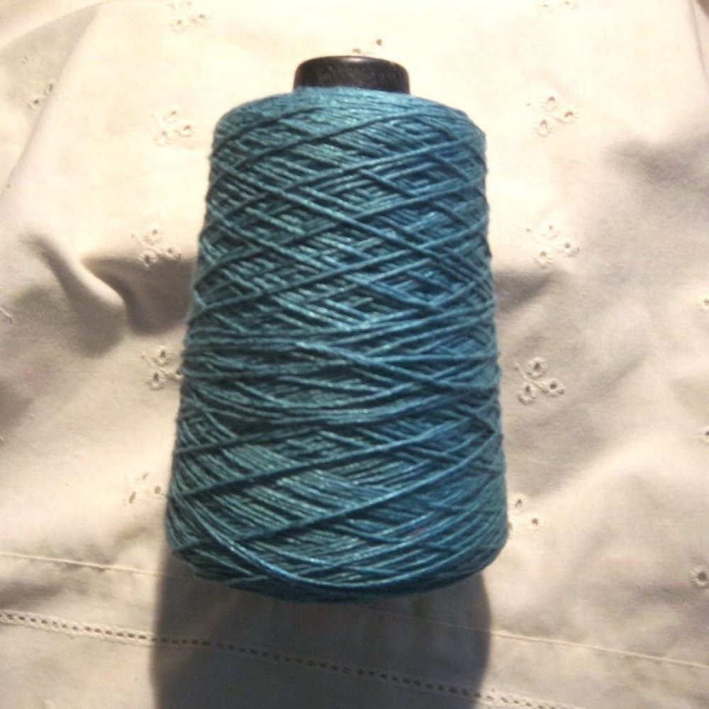 Mini Dina ~ rayon / cotton blend ~ teal